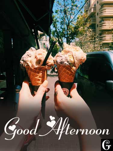 good afternoon ice-cream images