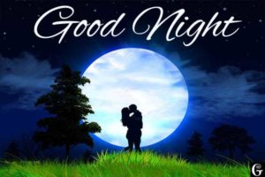good night images kiss