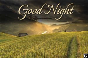 good night images village