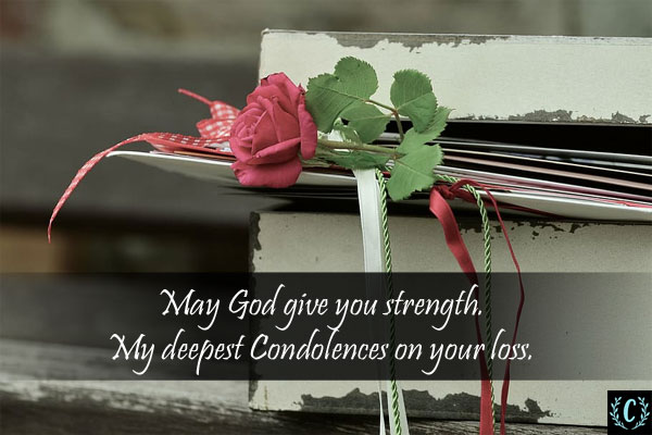 my deepest condolences images