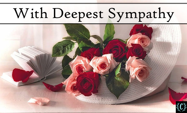 my deepest condolences photos