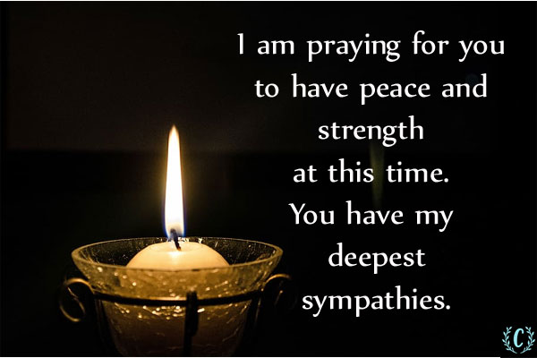 my deepest condolences quotes