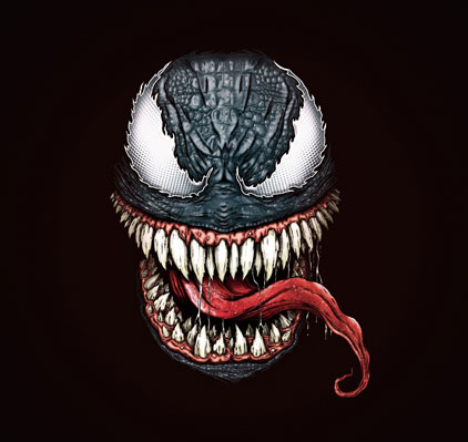 danger dp for whatsapp venom-face