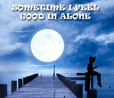alone moon dp for whatsapp