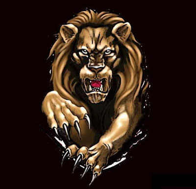 angry lion lion dp for whatsapp
