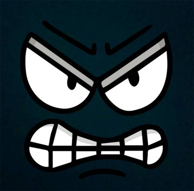 angry mood whatsapp dp