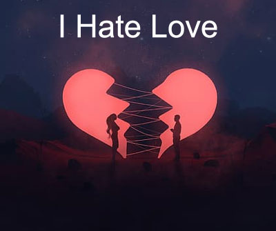 i hate love dp girl
