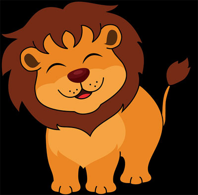lion dp for whatsapp cartoon