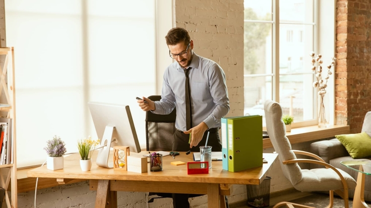 Boost Your Energy at Work with a Standing Desk:-